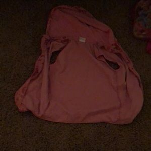 Girls no sleeve sweatshirt